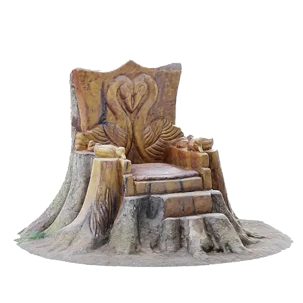 Tree Stump Carved Seat