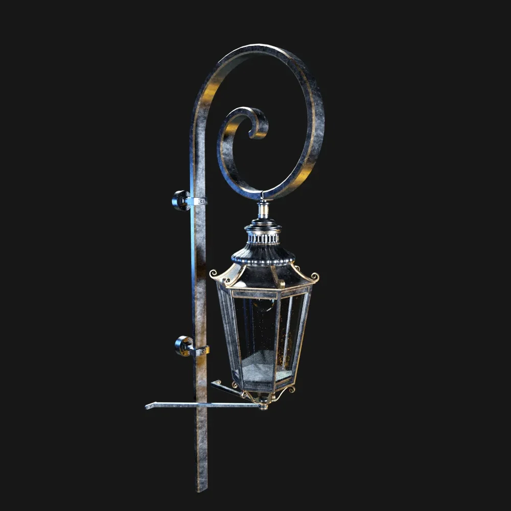 Vintage Victorian Wall Lamp