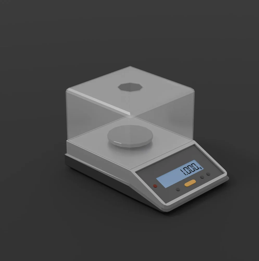 Low Poly Lab Scale