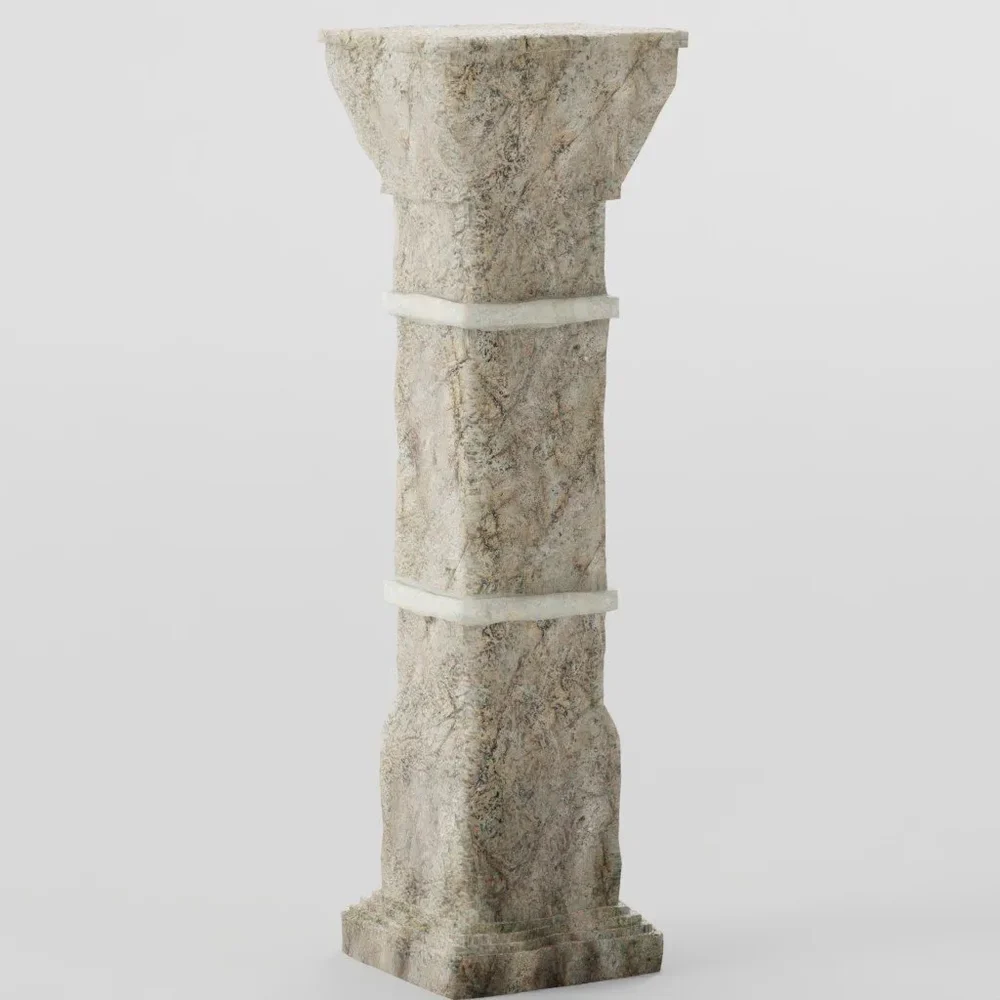 Egyptian Pillar Column