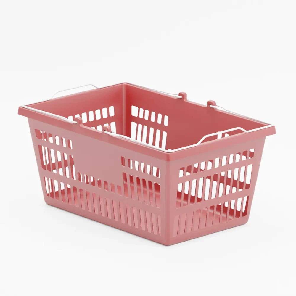 Plastic Supermarket Basket