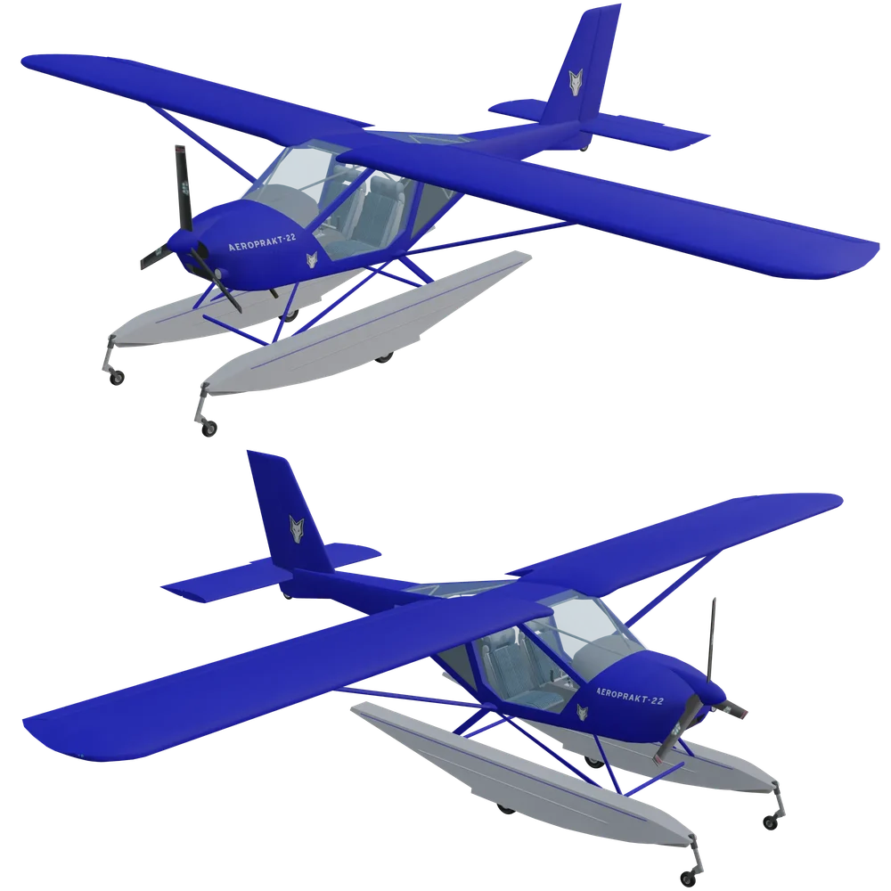 Aeroprakt A22 With Floats