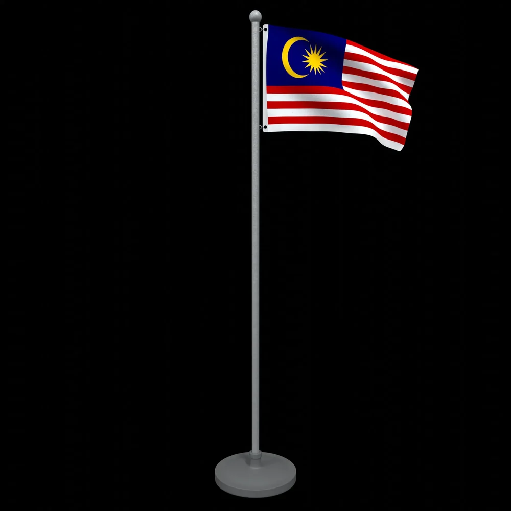 Animated Flag Of Malaysia