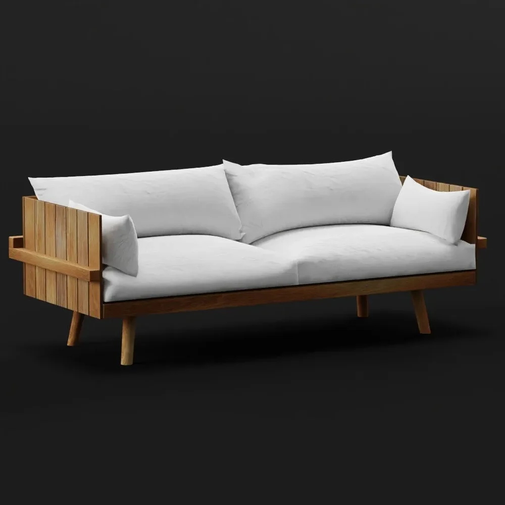 Wooden Sofa