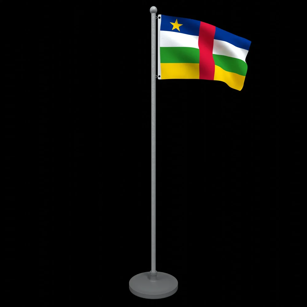 Flag Of Central African Republic