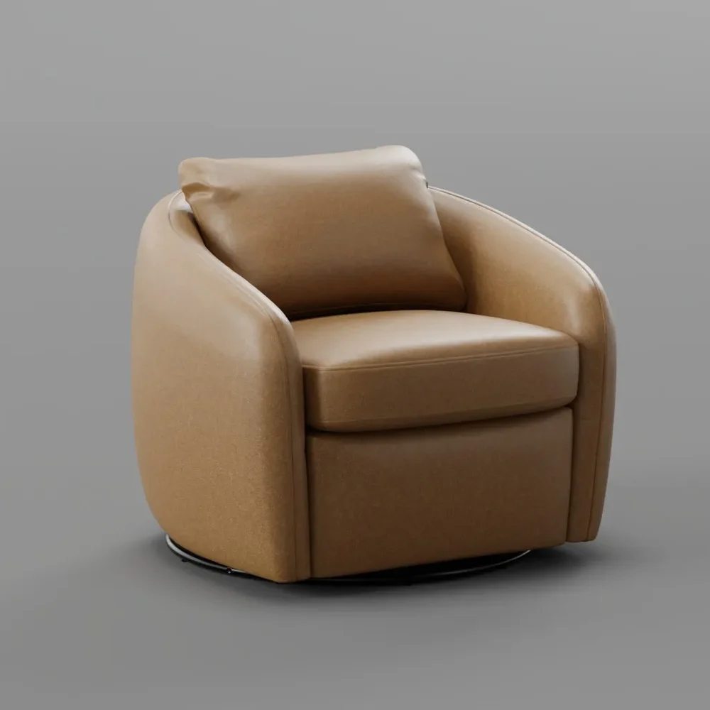 Barrel Chair Leather
