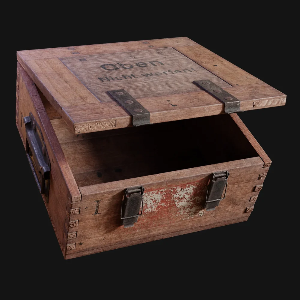 Ww2 German Flak Ammunition Case