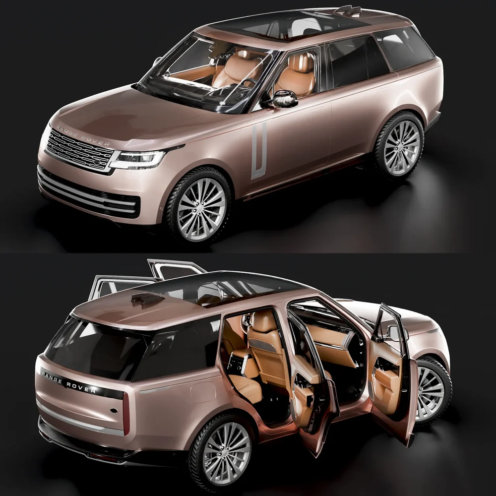 Range Rover (Interior)(Rigged)