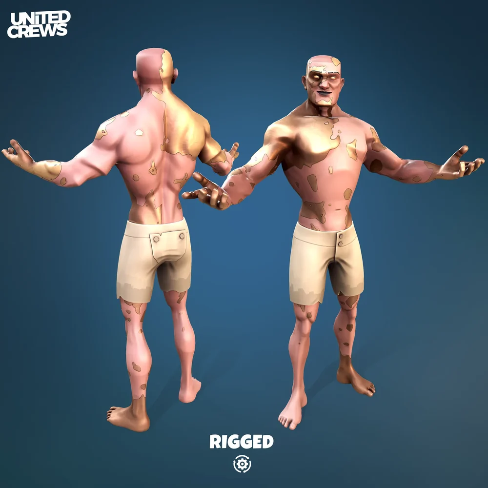 Sea Of Thieves Character Golden Style