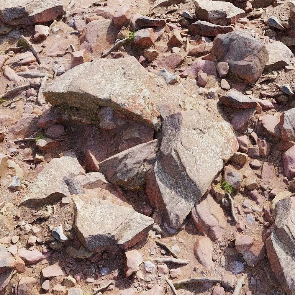 Rocks Modules Pbr Scan