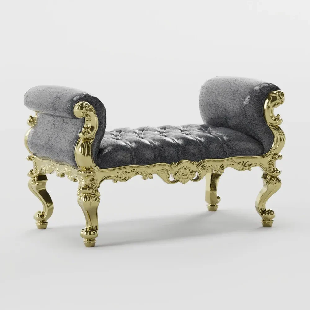 Baroque, Bench, Old