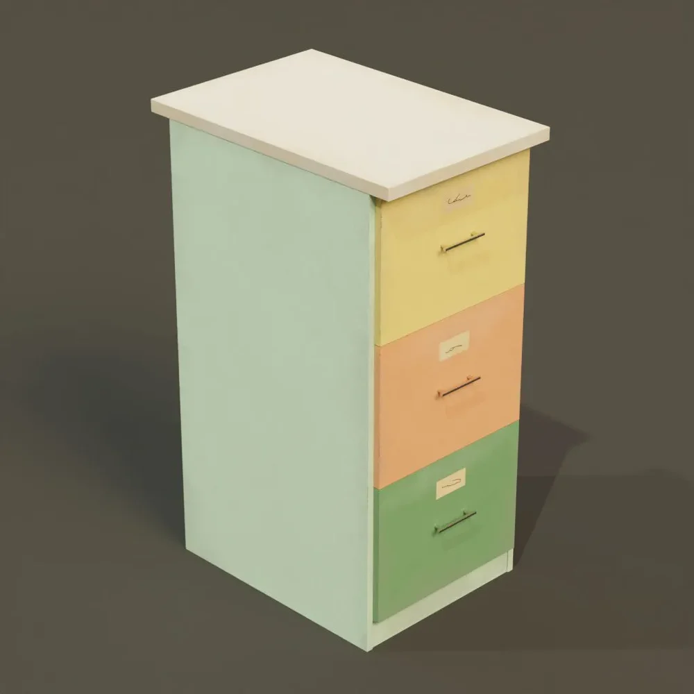 File Cabinet 3 Drawers
