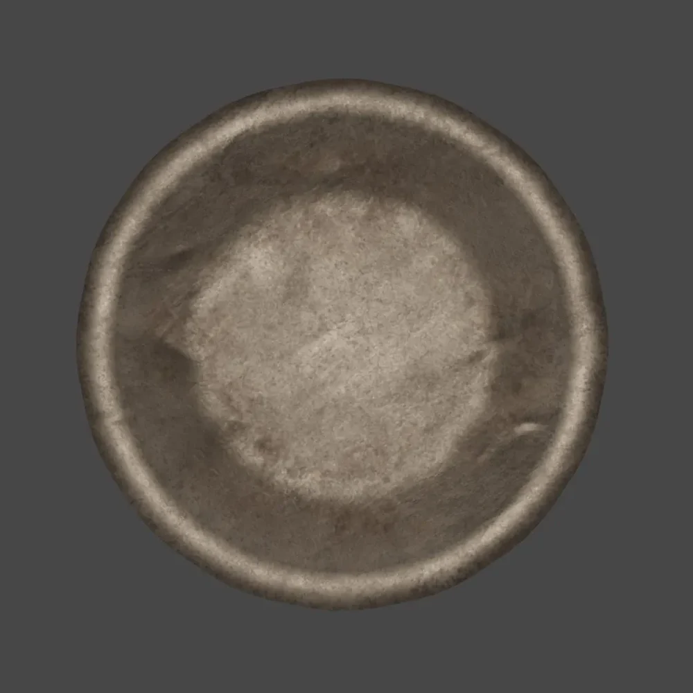 Medieval Pewter Plate