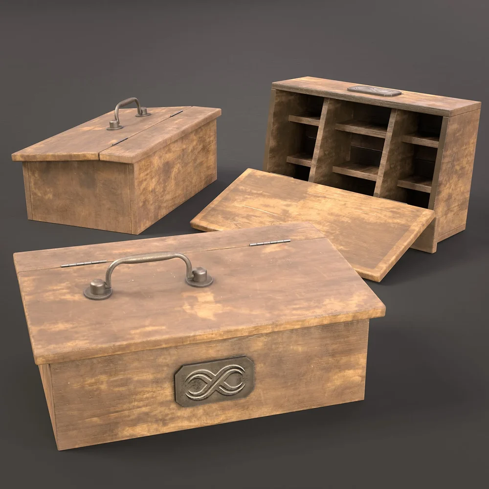 Vintage Wooden Box