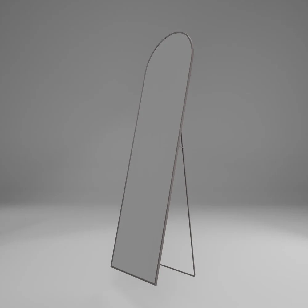Shatterproof Metal Full Length Mirror