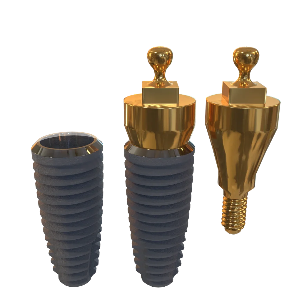 Implant With Ball Abutment