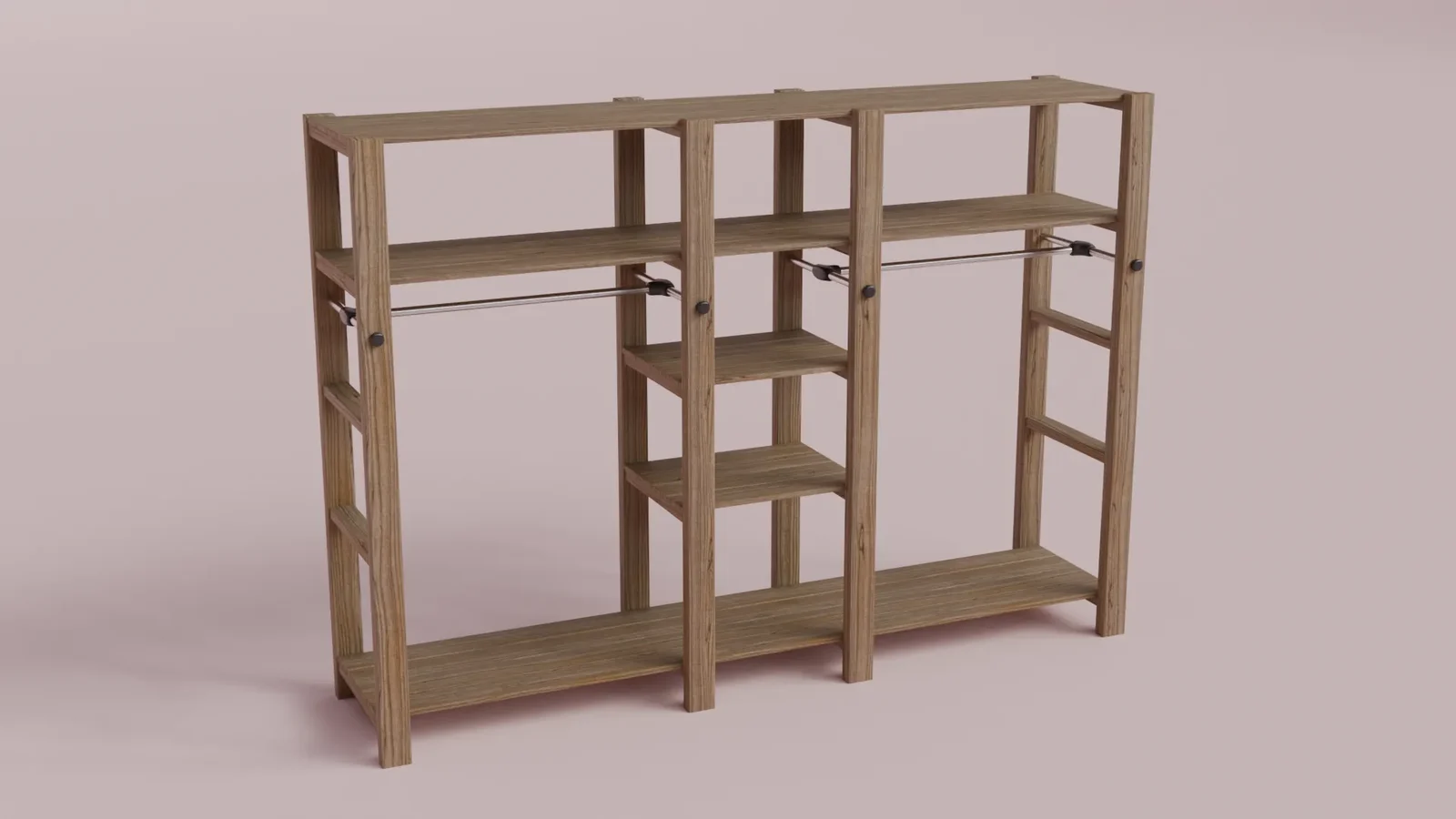 Wooden Wardrobe