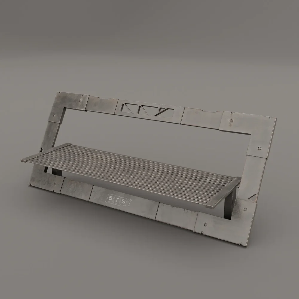 Futurisitc Urban Bench