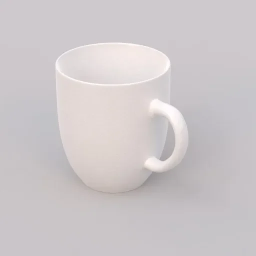 White Porcelain Mug