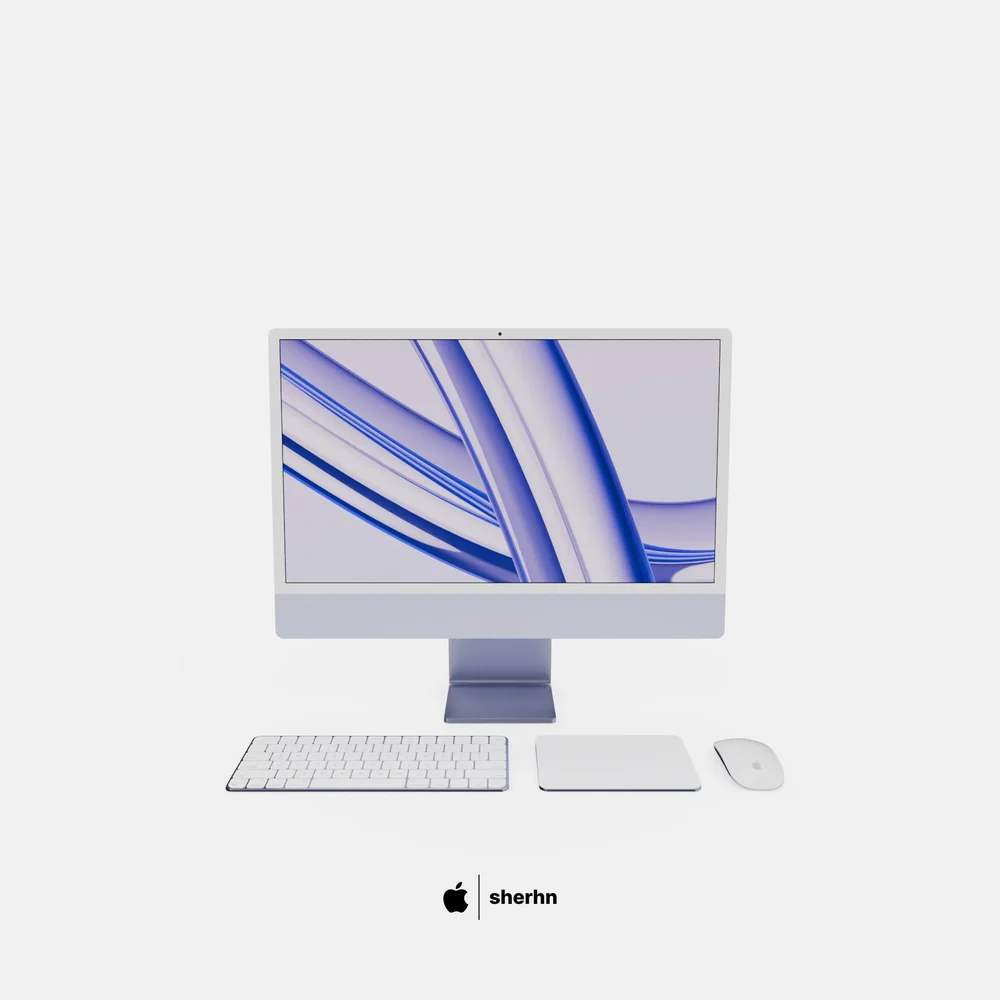 Apple Imac (Purple)
