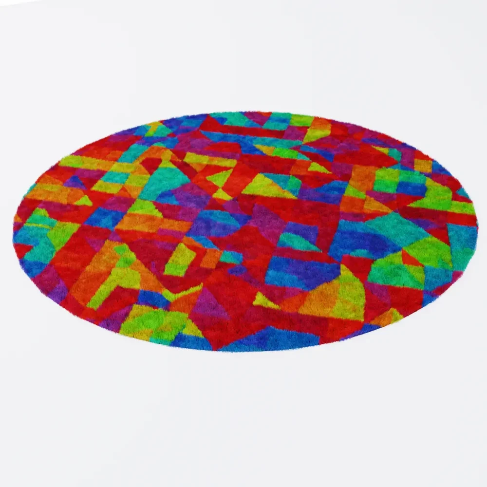 Round Designer Carpet #1