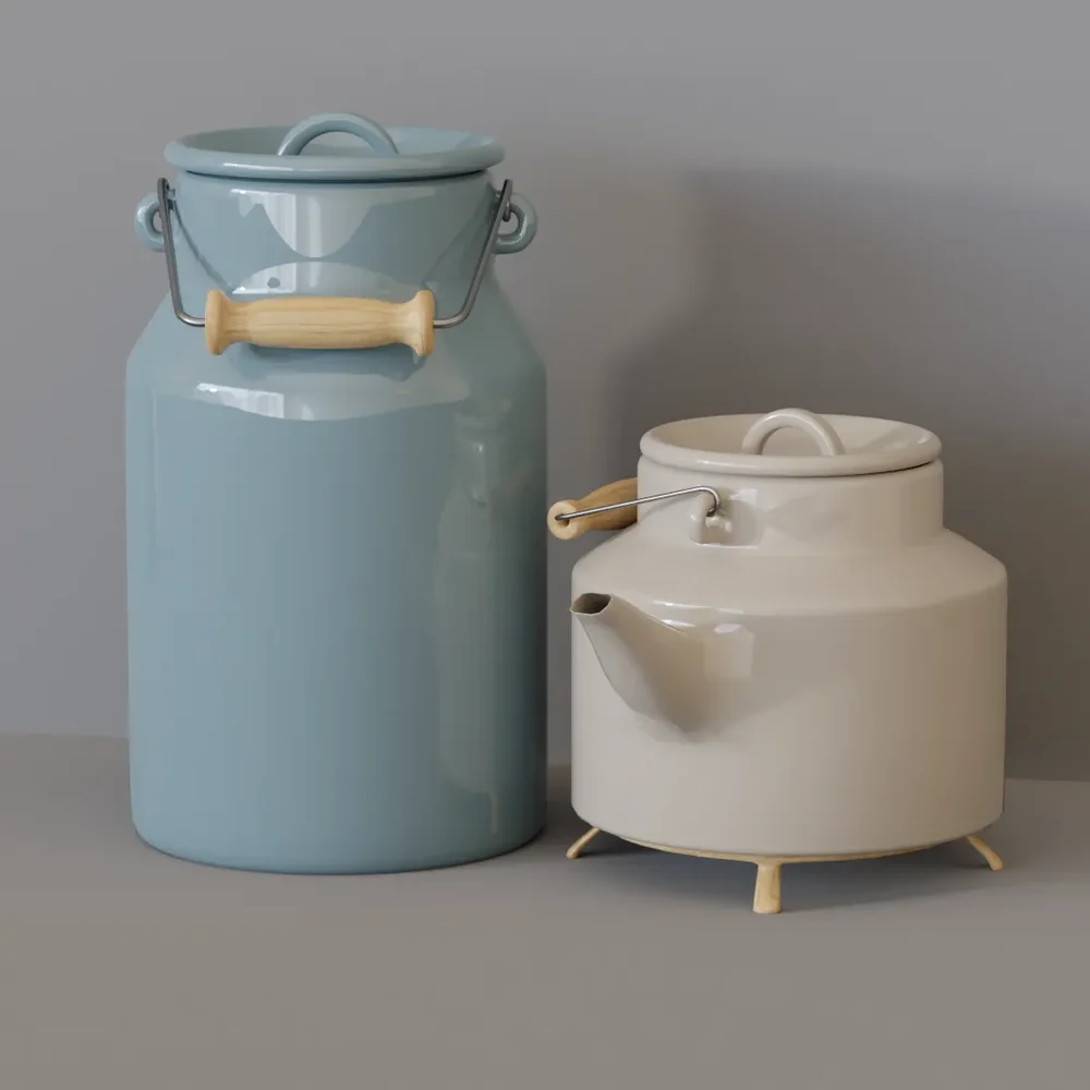 Kitchen Set 03 - Containers