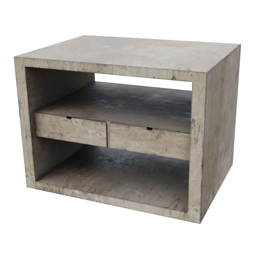 Wooden Table With Drawer