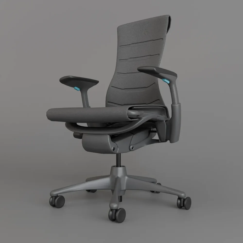 Hm Embody Gaming Chair Graphite/Black