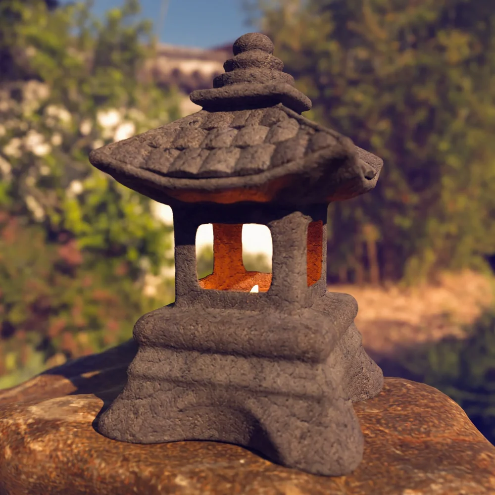 Zen Garden Led Lantern