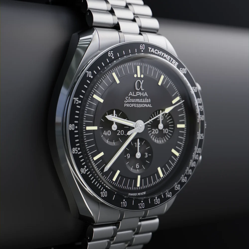 Silver Watch Omega Speedmaster