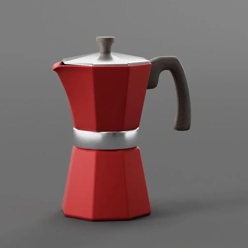 Red Mokka Pot Coffee