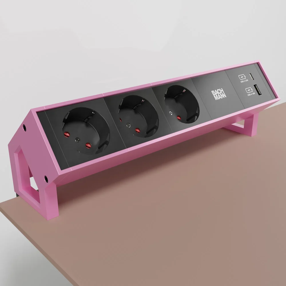 Bachmann Socket Connection Panel With Usb A And Usb C Charger.