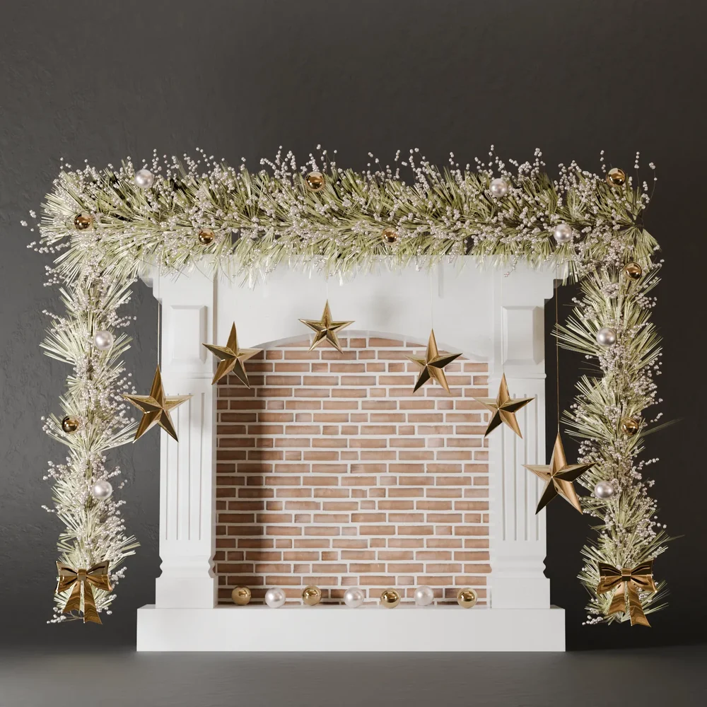 Sj-White Fireplace