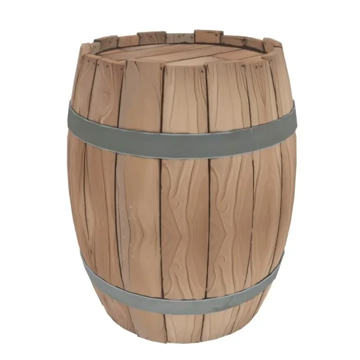 Cartoon Barrel