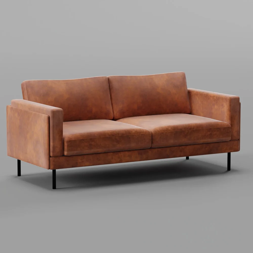 Eksund 2.5-Seater Cognac