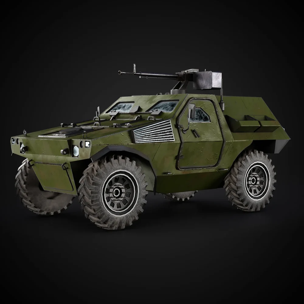 Em Military Vehicle