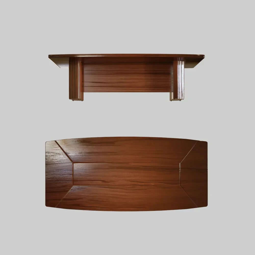 Wooden Co-Working Table