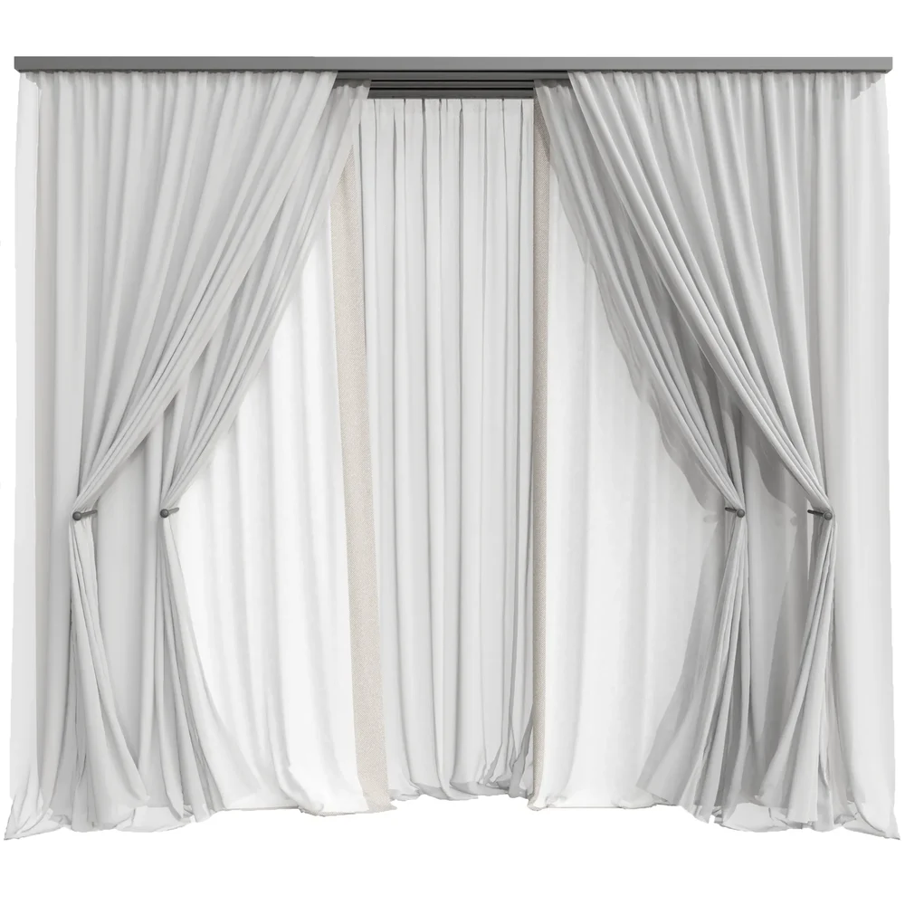 Mi Silk And Cotton Curtain Set
