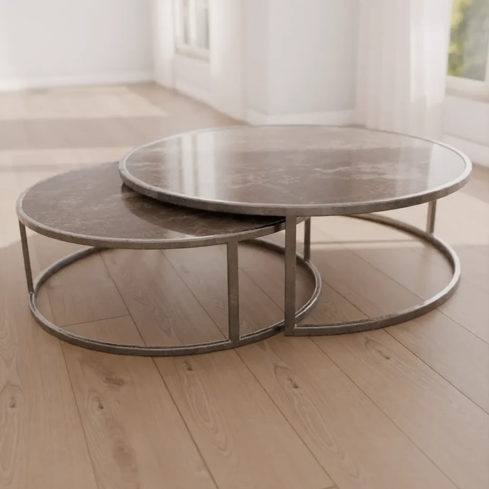 Shagreen Nesting Coffee Table
