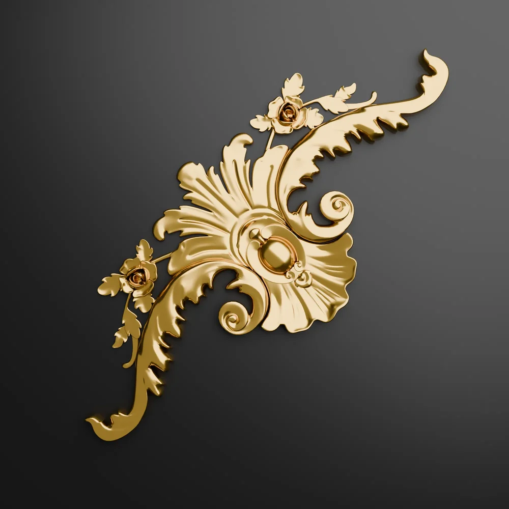 Cartouche Decor Molding