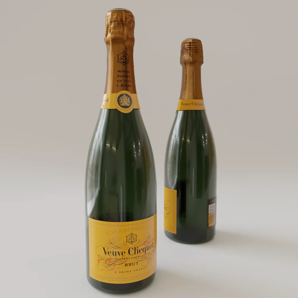 Bottle Of Champagne Wine
