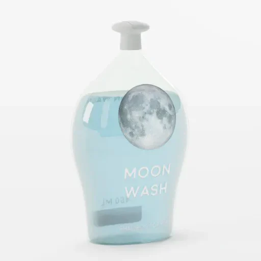Moonwash Shampoo Bottle