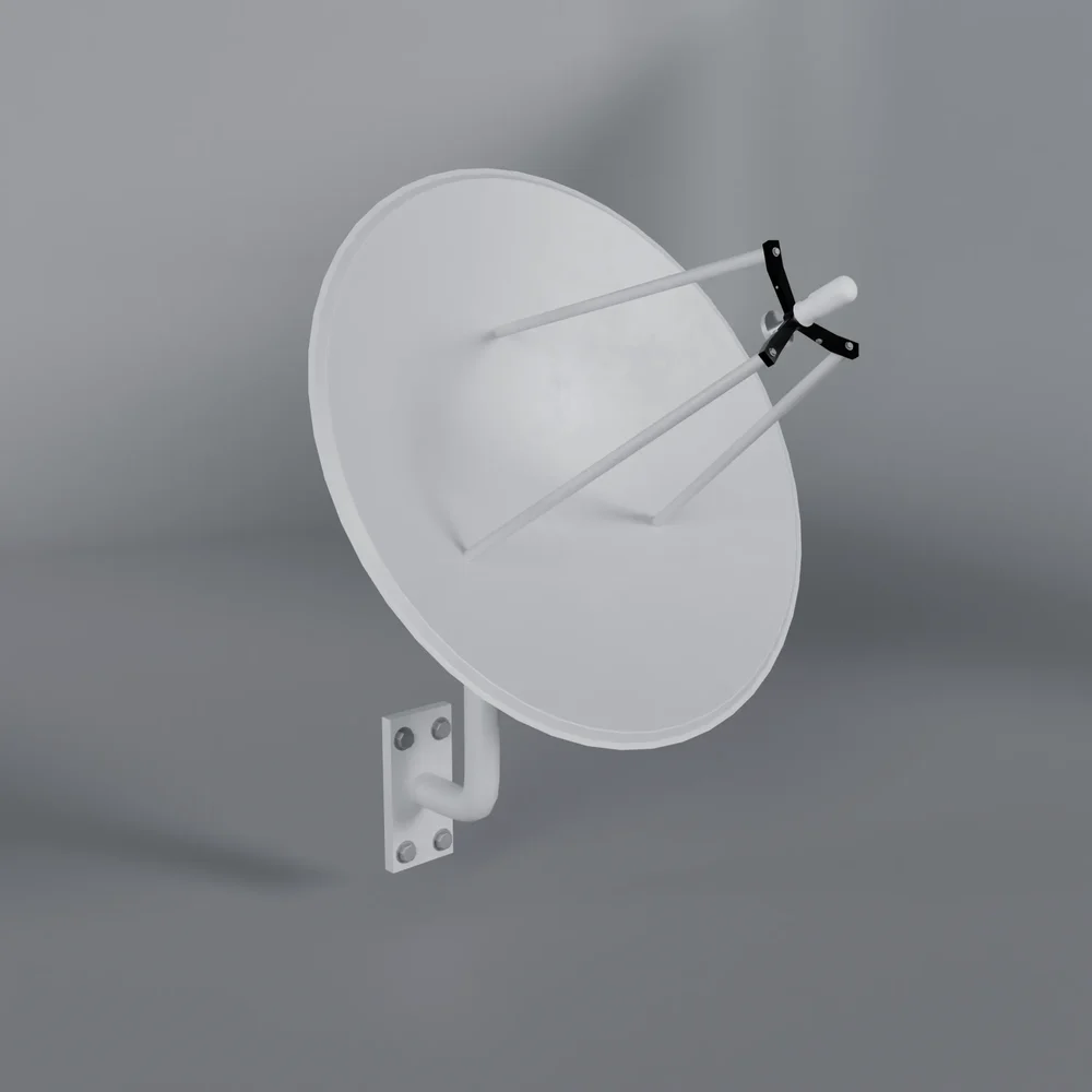 Wall Mounted Satellite Dish