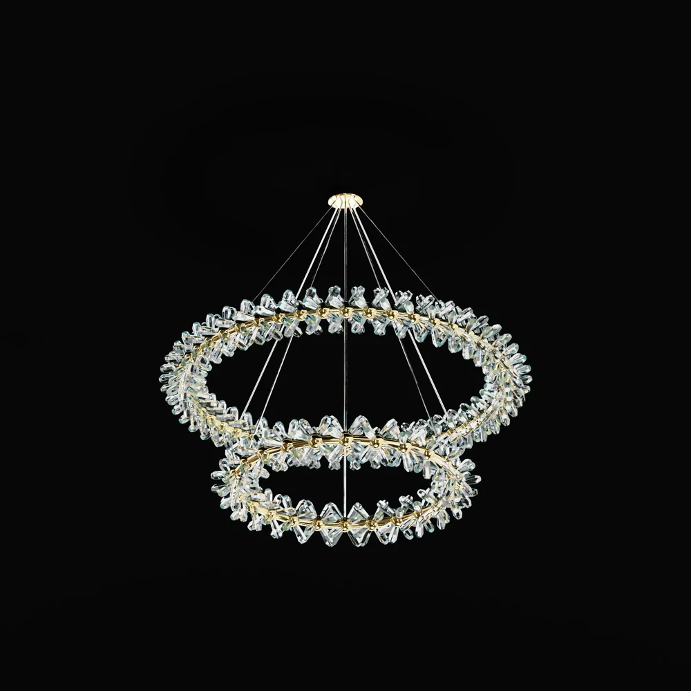 Crystal Circular Chandelier