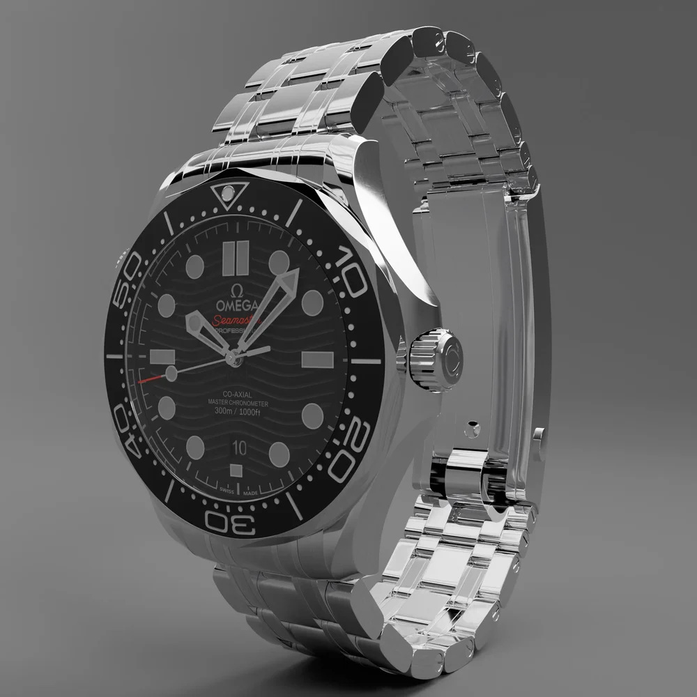 Omega Seamaster Diver 300m Black
