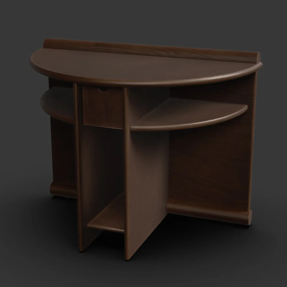 Brown Wood Night Stand