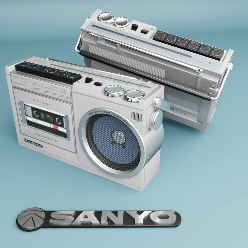 Sanyo Cassette Player M6400