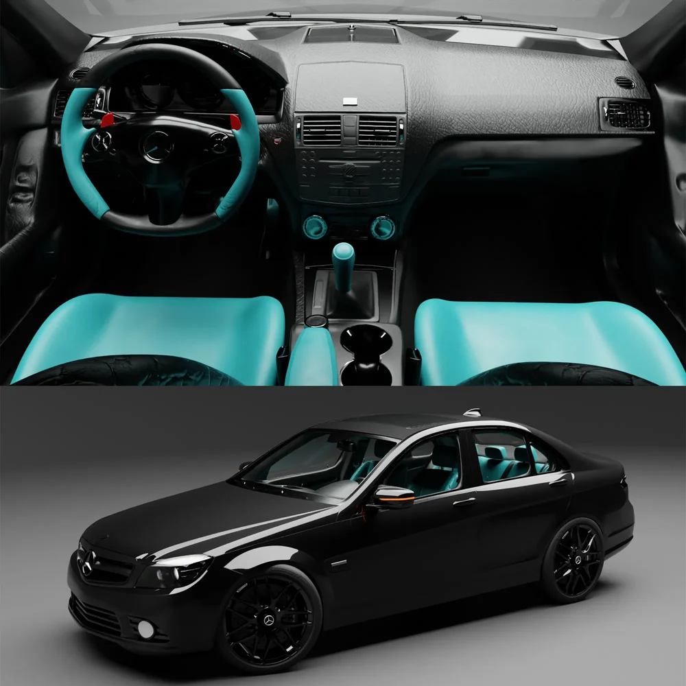 (Rigged)Mercedes Benz C180