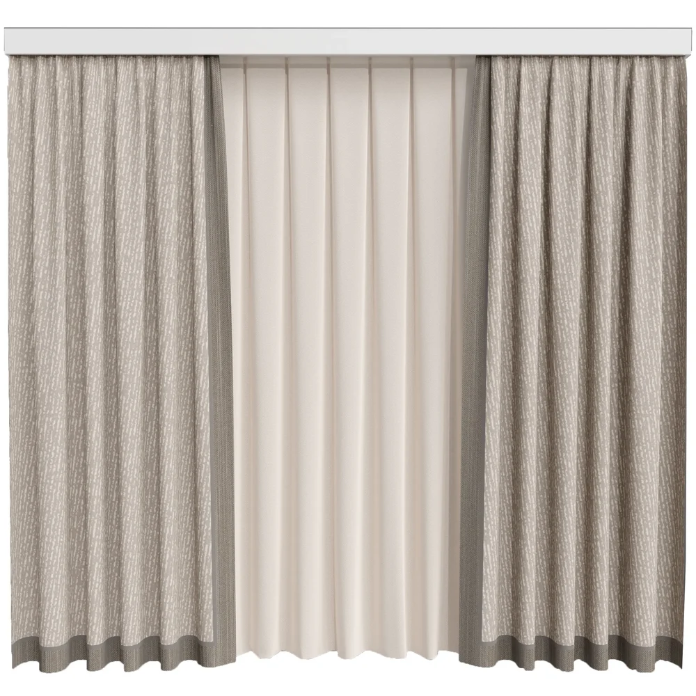 Mi Silk And Cotton Curtain Set