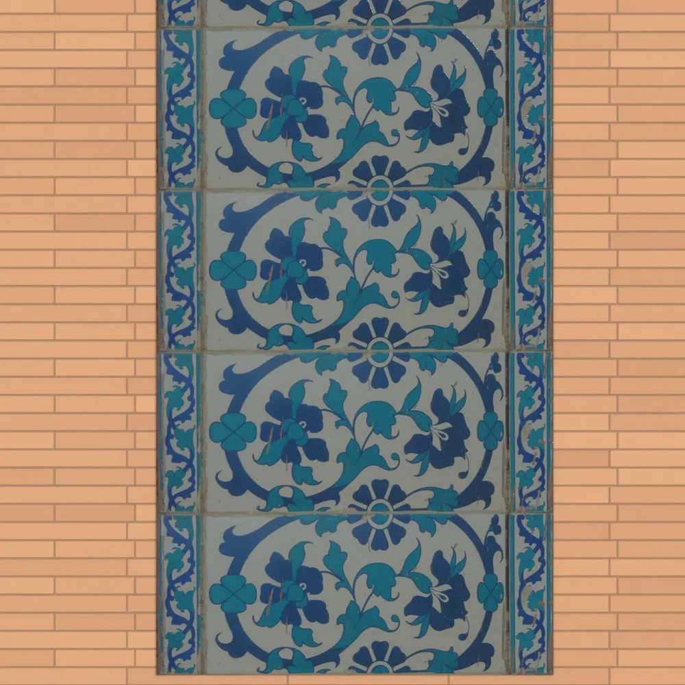 Multan Fort Wall Decoration